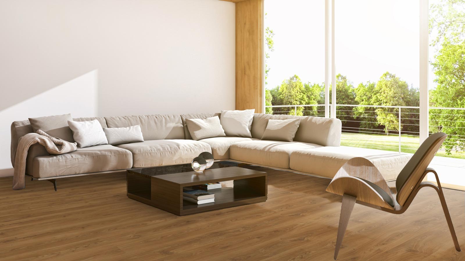 Meister Designboden MeisterDesign. flex DL 400 Schlosseiche natur 6836 1-Stab Landhausdiele M4V