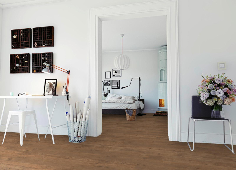 Meister Design flooring MeisterDesign. flex DL 400 Cognac English oak 6949 1-strip M4V main product photo