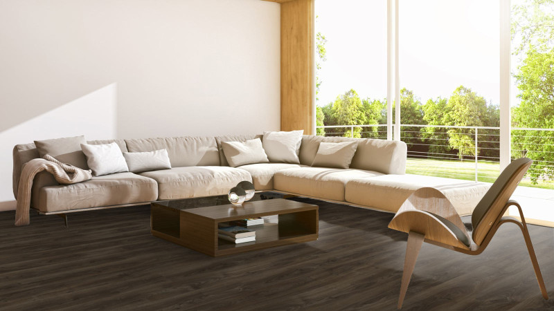 Meister Design flooring MeisterDesign. comfort DL 600 S Dark castle oak 6842 1-strip M4V main product photo