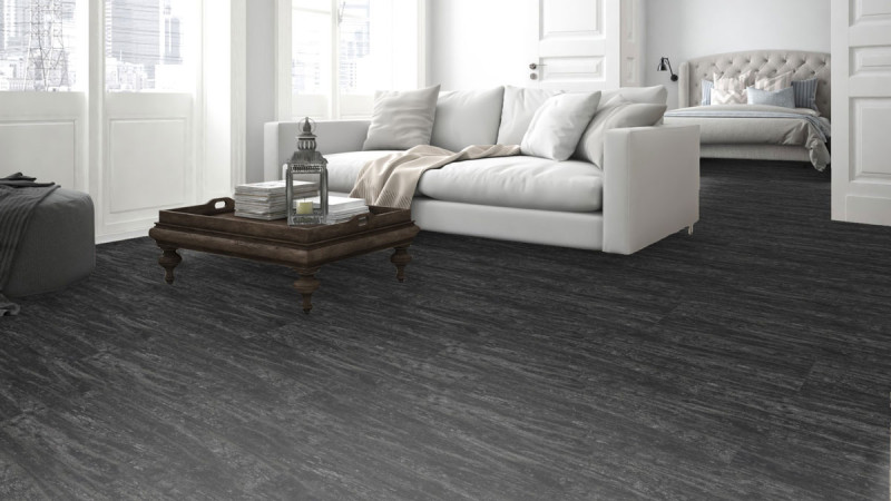 Meister Designboden Premium MeisterDesign. life DB 800 Black Lava 7323 Fliese M4V main product photo