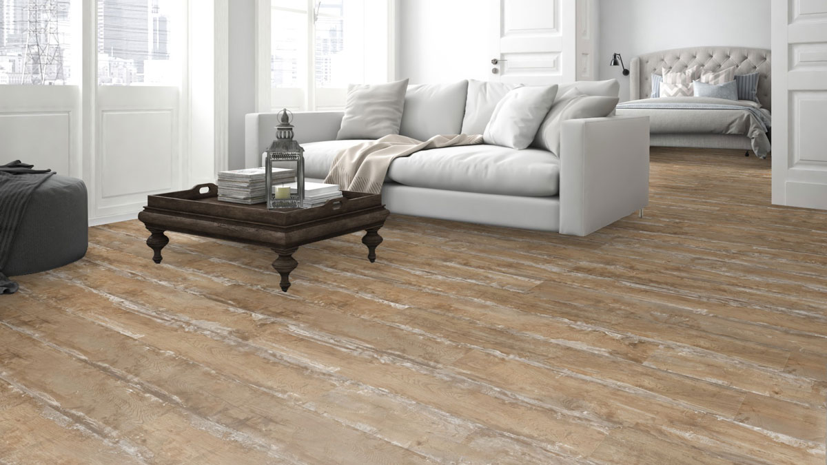 Suelo de diseño MeisterDesign. pro DD 200 Cabin Board 6991 1 lama de ancho M4V