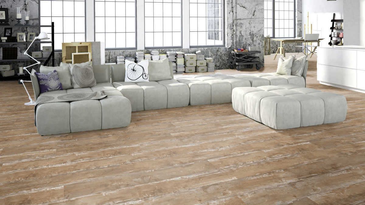 Suelo de diseño MeisterDesign. pro DD 200 Cabin Board 6991 1 lama de ancho M4V