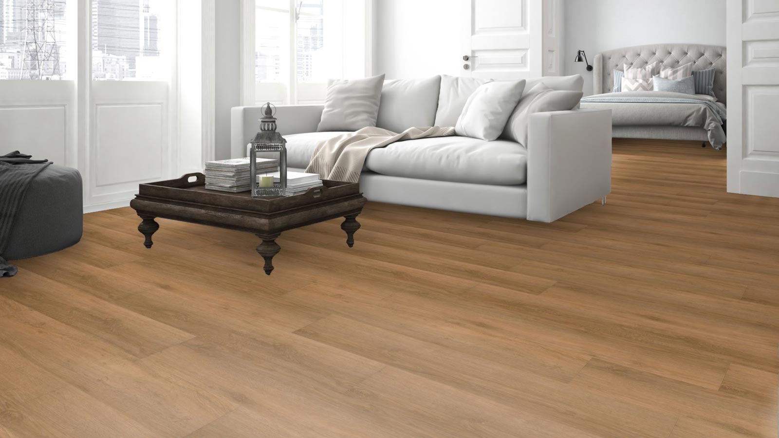 Meister Designboden MeisterDesign. rigid RD 300 S Eiche Country Garden 7329 1-Stab Kurzdiele M4V