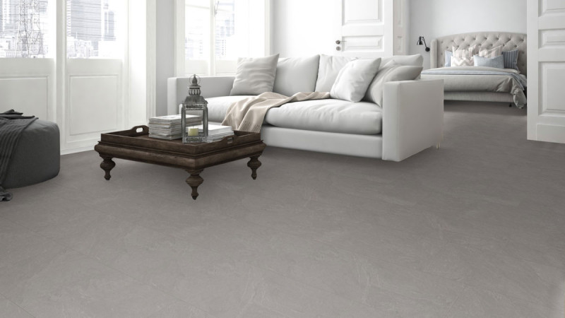 Meister Laminate MeisterDesign. laminate LB 150 Slate grey 6136 Tile 4V main product photo