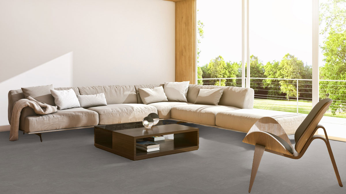 Meister Laminat MeisterDesign. laminate LB 150 Schiefer grau 6136 Fliese 4V