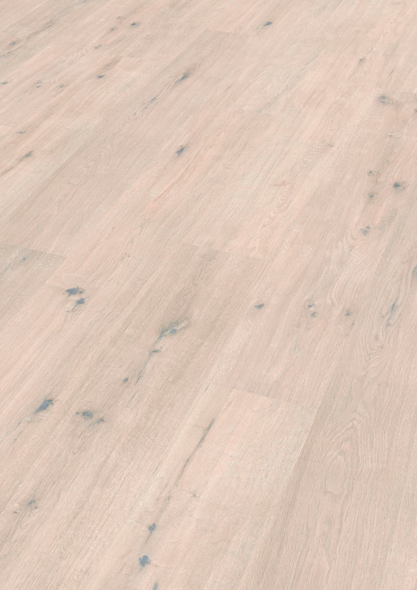 Meister Laminat MeisterDesign. laminate LC 150 Eiche astig cremeweiß 6947 1-Stab Kurzdiele Raum1