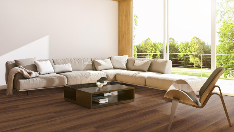 Meister Laminate MeisterDesign. laminate LC 150 Walnut 6440 1-strip main product photo