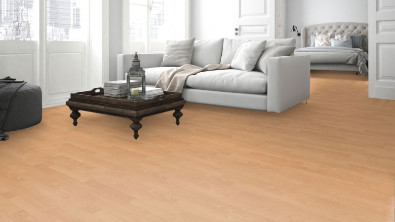 Meister Laminate MeisterDesign. laminate LC 55 Beech 6201 3-strip main product photo