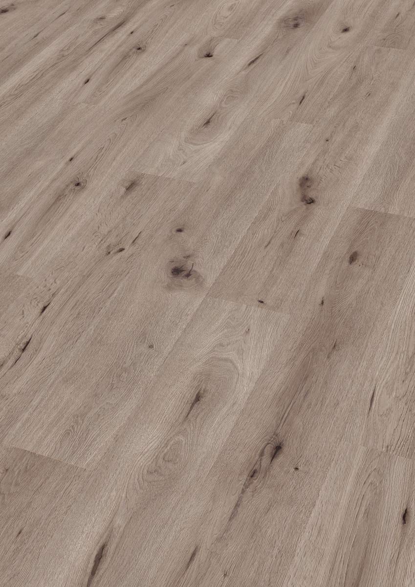 Meister Laminat MeisterDesign. laminate LC 55 Feldeiche greige 6854 1-Stab Kurzdiele Raum1