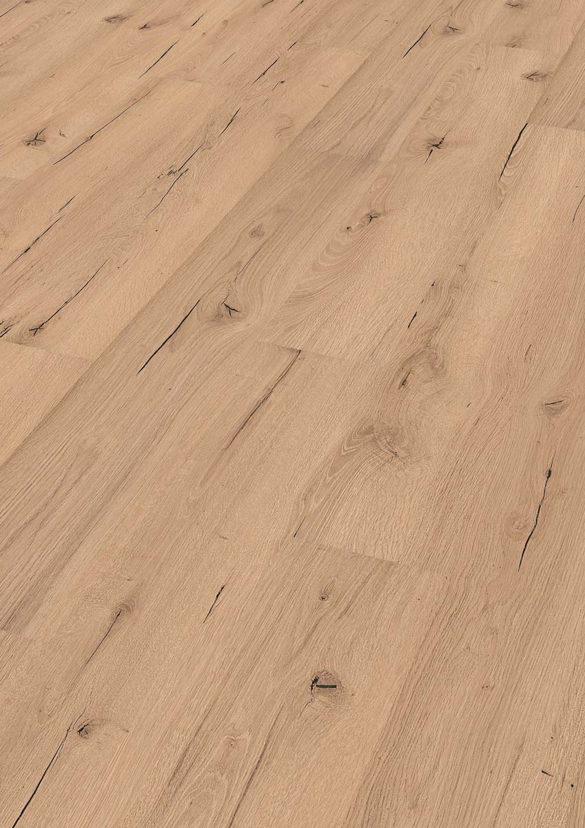 Meister Laminat MeisterDesign. laminate LC 55 Risseiche hell 6258 1-Stab Kurzdiele Raum1