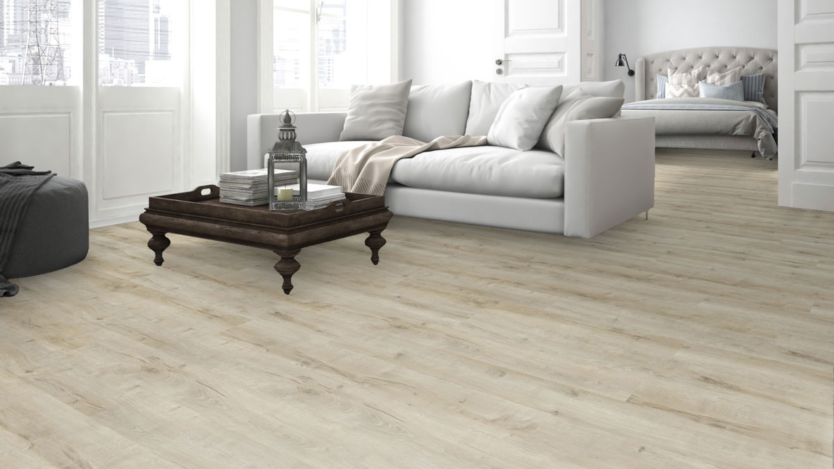 Laminado MeisterDesign. Laminado LC 55 roble craquelado puro 6878 1-lama, tabla corta