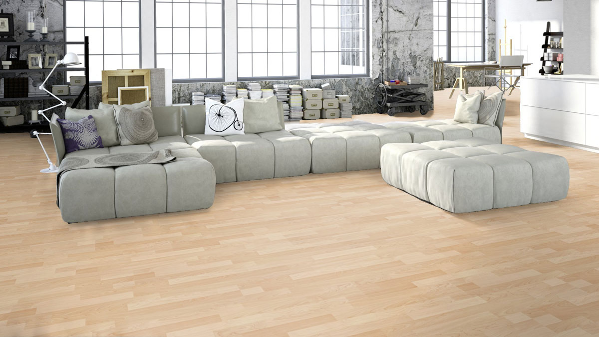 Meister Laminate MeisterDesign. laminate LC 55 S Maple 202 3-strip