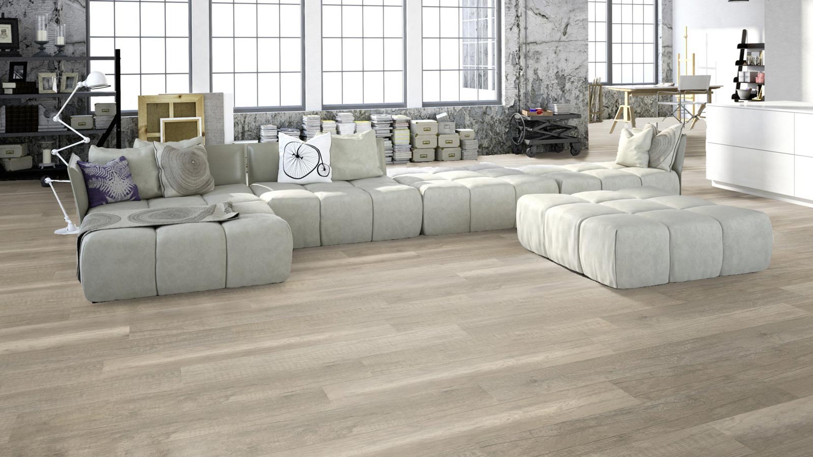 Meister Stratifié MeisterDesign. laminate LD 150 Chêne hangar à bâteaux 6580 Lame courte 2V/M2V