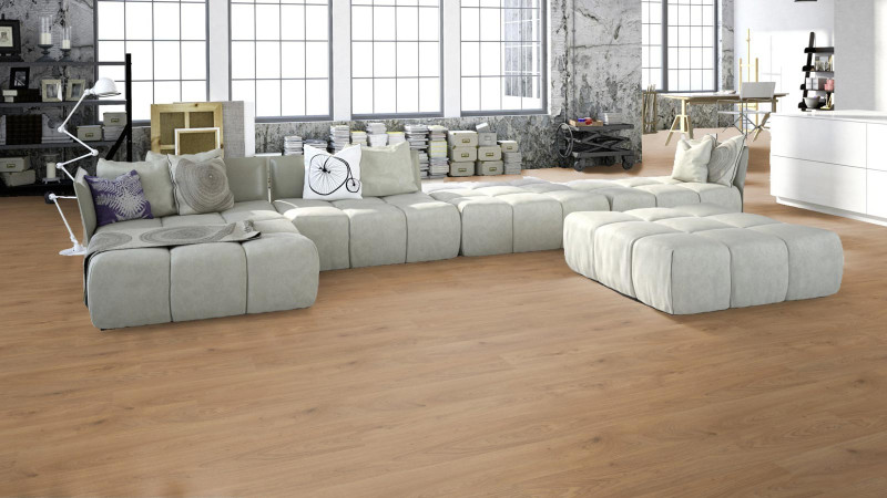 Meister Laminat MeisterDesign. laminate LD 150 Eiche Chianti 6392 1-Stab Kurzdiele 2V/M2V main product photo