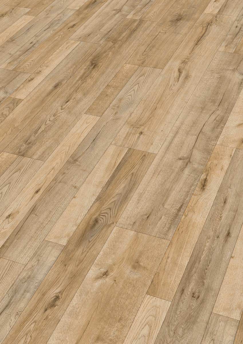 Meister Laminat MeisterDesign. laminate LD 55 Eiche Bayfield 6679 1-Stab und 2-Stab Kurzdiele M4V Raum1