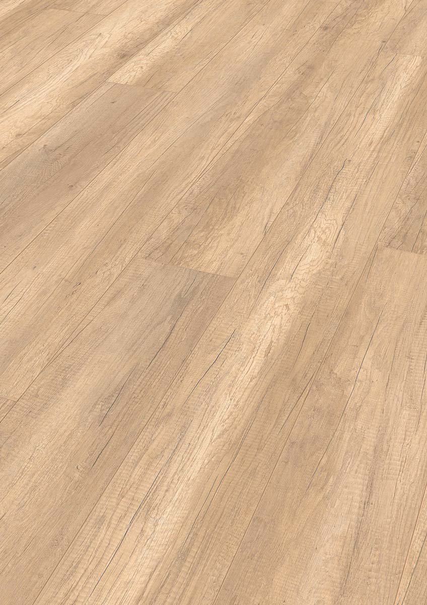 Meister Laminat MeisterDesign. laminate LL 150 Bootshaus Eiche hell 6259 1-Stab Landhausdiele 4V Raum1