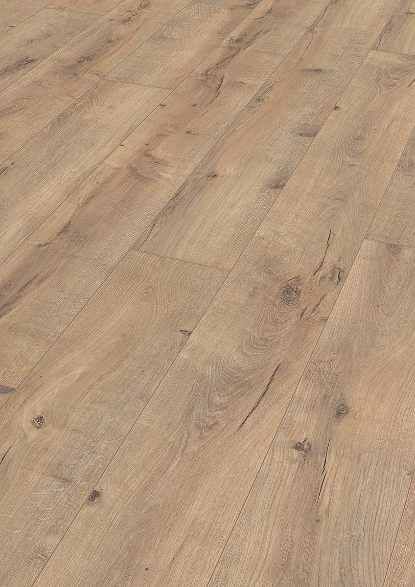 Meister Laminat MeisterDesign. laminate LL 150 Risseiche Terra 6439 1-Stab Landhausdiele 4V Raum1