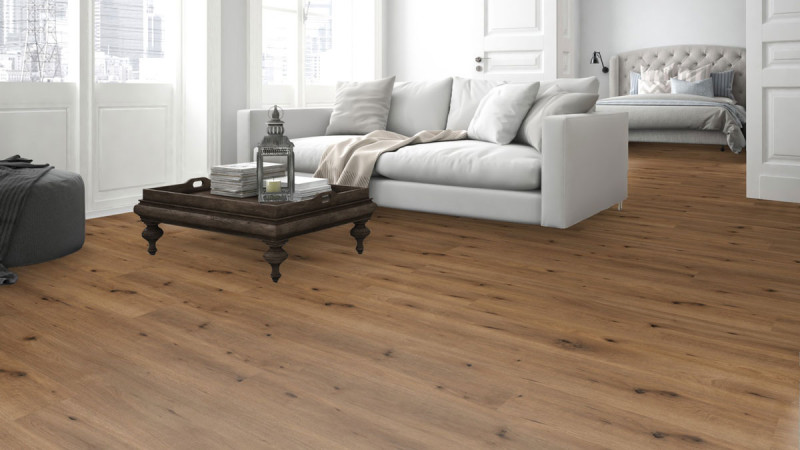Meister Laminat MeisterDesign. laminate LL 150 S Feldeiche natur 6844 1-Stab Landhausdiele 4V main product photo