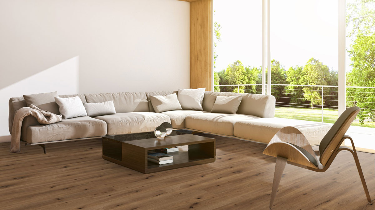 Meister Laminat MeisterDesign. laminate LL 150 S Feldeiche natur 6844 1-Stab Landhausdiele 4V