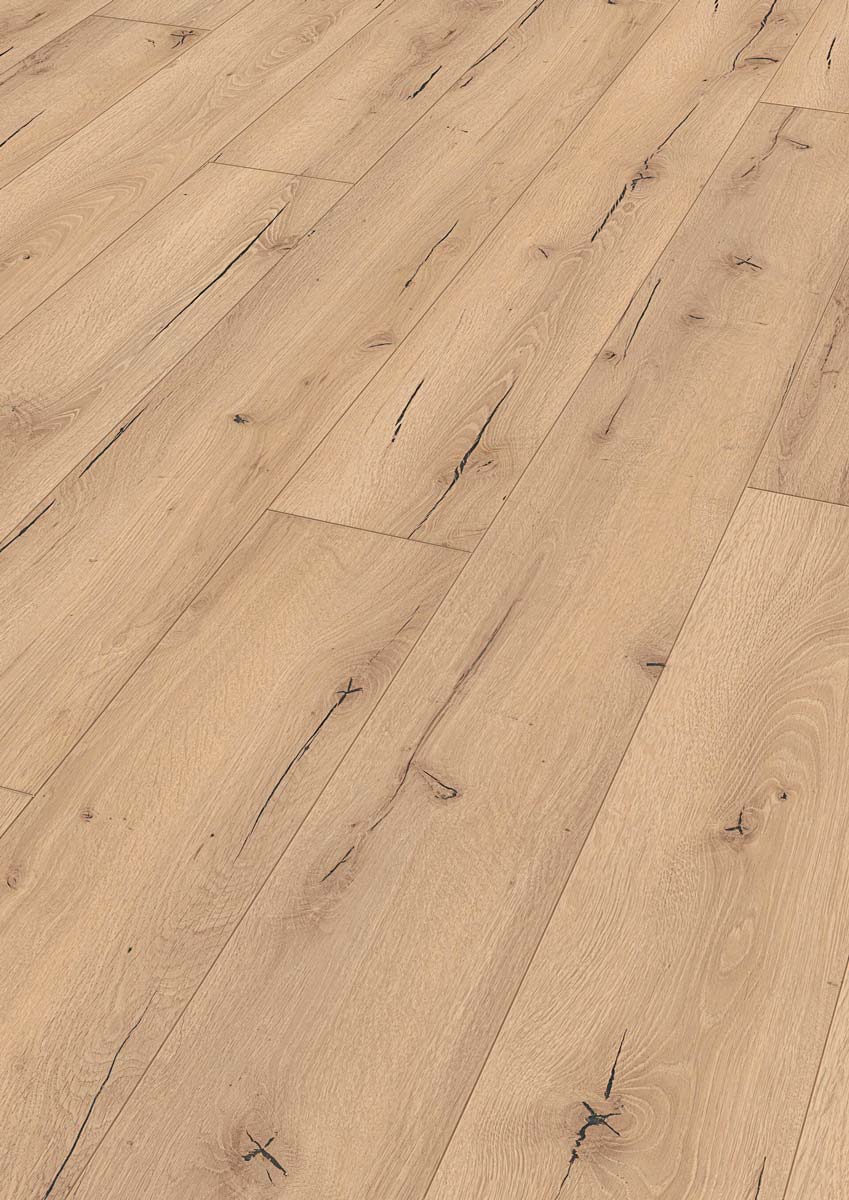 Meister Laminat MeisterDesign. laminate LL 150 S Risseiche hell 6258 1-Stab Landhausdiele 4V Raum1