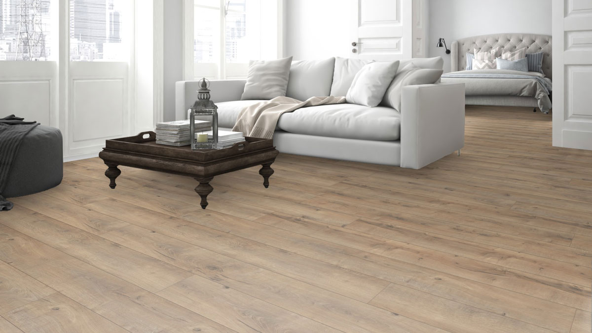 Meister Laminate MeisterDesign. laminado LL 150 S Roble craquelado Terra 6439 1 Lama 4V