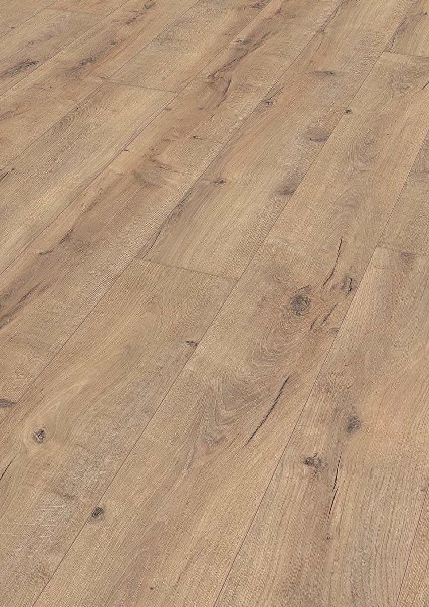 Meister Laminat MeisterDesign. laminate LL 150 S Risseiche Terra 6439 1-Stab Landhausdiele 4V Raum1