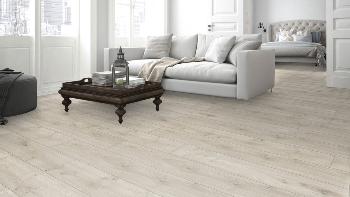 Meister Laminat MeisterDesign. laminate LL 250 Eiche polar 6381 1-Stab Landhausdiele M4V