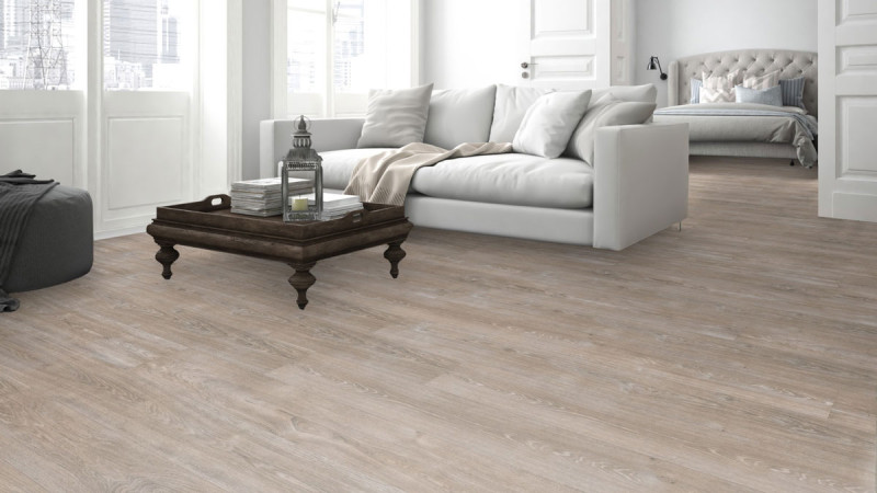 Meister Laminat MeisterDesign. laminate LL 250 Eiche weißgrau 6277 1-Stab Landhausdiele M4V main product photo