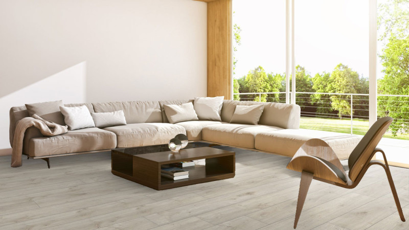 Meister Laminate MeisterDesign. laminate LL 250 S Polar oak 6381 1-strip M4V main product photo