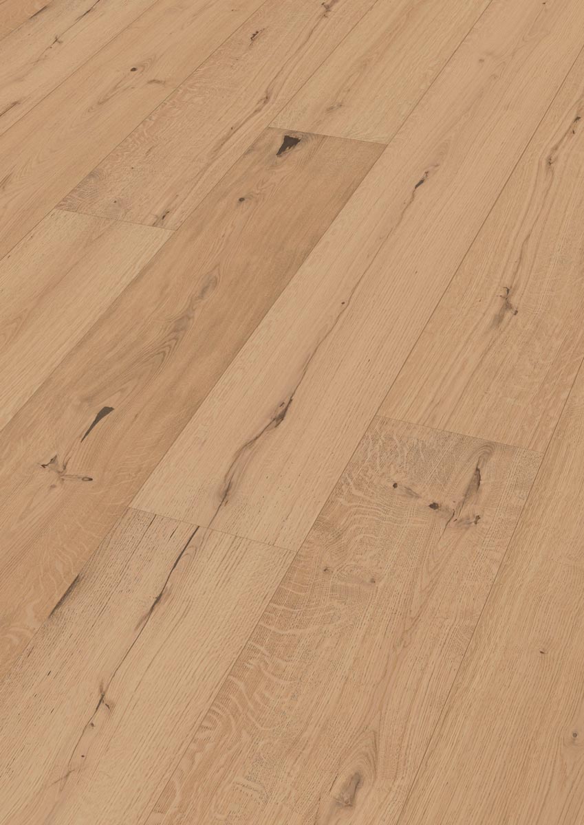 Meister Lindura Holzboden Premium HD 400 Eiche authentic karamell 8733 1-Stab Landhausdiele 2V/M2V Raum1