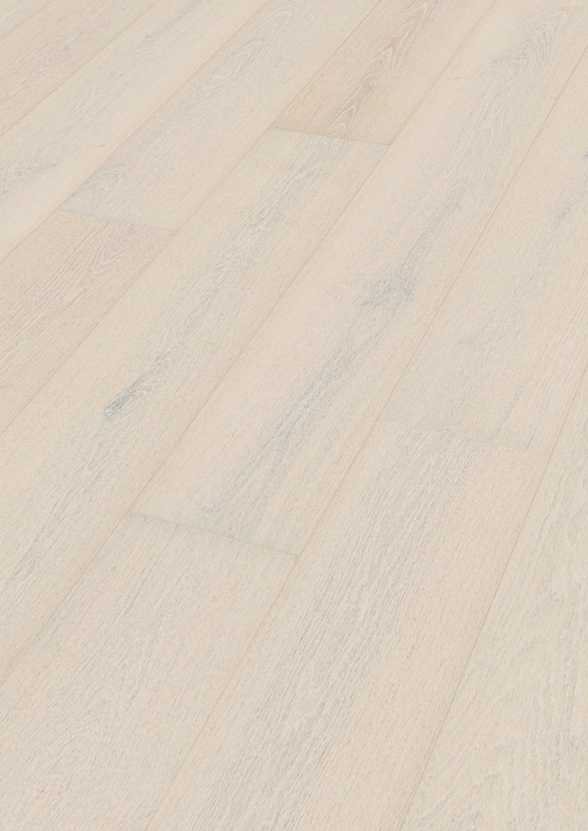 Meister Lindura Holzboden Premium HD 400 Eiche natur polarweiß 8737 1-Stab Landhausdiele 2V/M2V Raum1