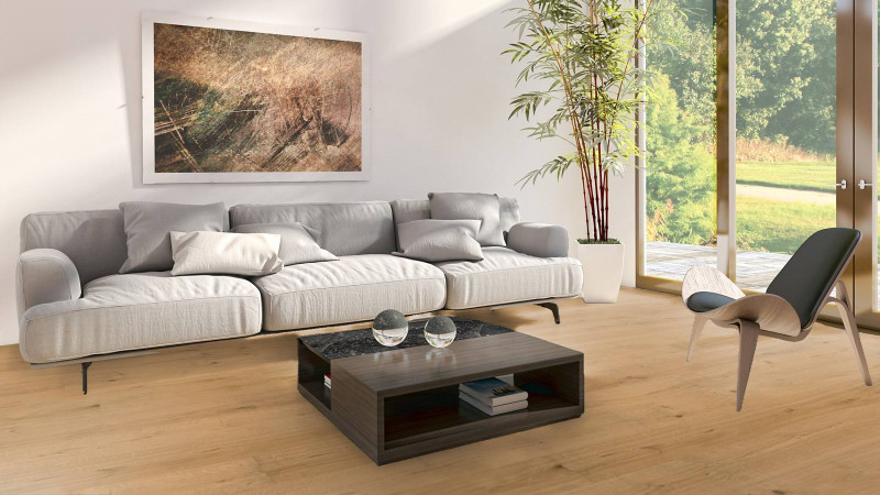 Meister Lindura wood flooring HD 400 Rustic oak 8520 1-strip 2V/M2V main product photo