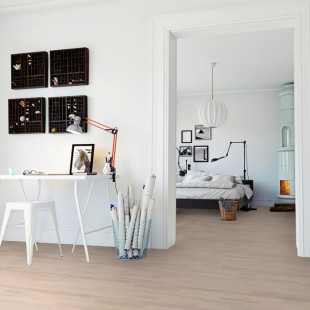 Meister Parkett MeisterParkett. longlife PC 200 ash vivid white 8476 3-plank block flooring