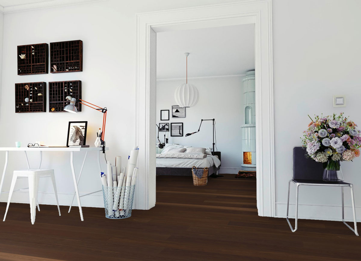 Meister Parkett MeisterParkett. longlife PD 400 Eiche harmonisch kerngeräuchert Landhausdiele 2V