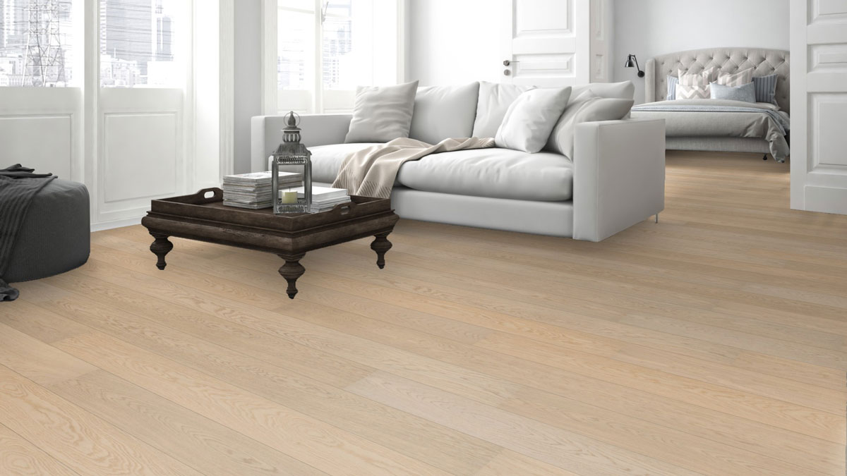 Meister Parkett MeisterParkett. longlife PD 400 Eiche harmonisch weiß 8090 1-Stab Landhausdiele 2V