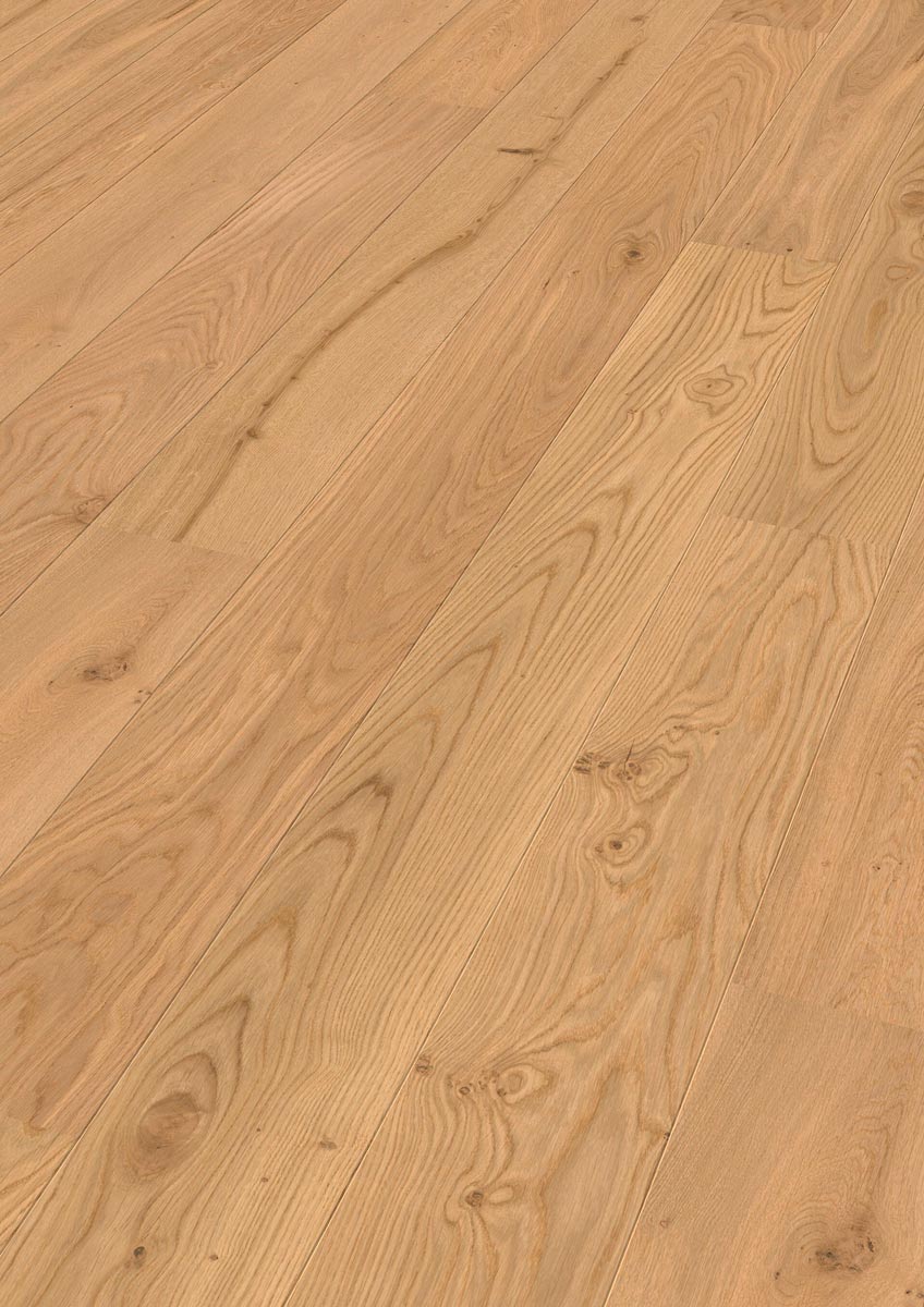 Meister Parkett MeisterParkett. longlife PD 400 Eiche lebhaft 8028 1-Stab Landhausdiele 2V Raum1