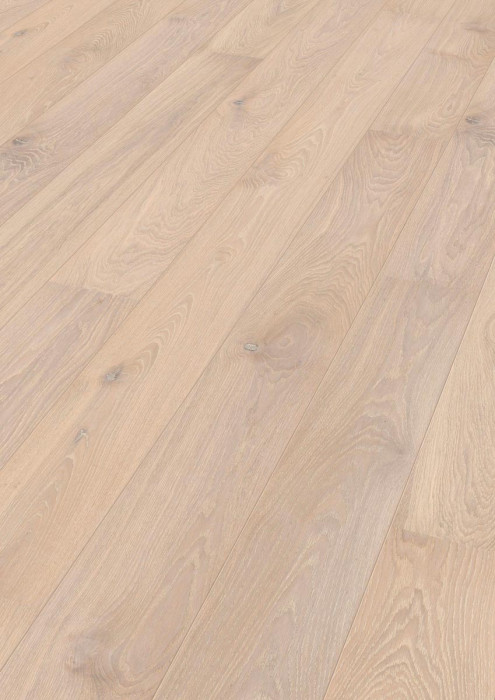 Meister Parquet MeisterParkett. longlife PD 400 Chêne animé cérusé en blanc crème 1 frise 2V main product photo