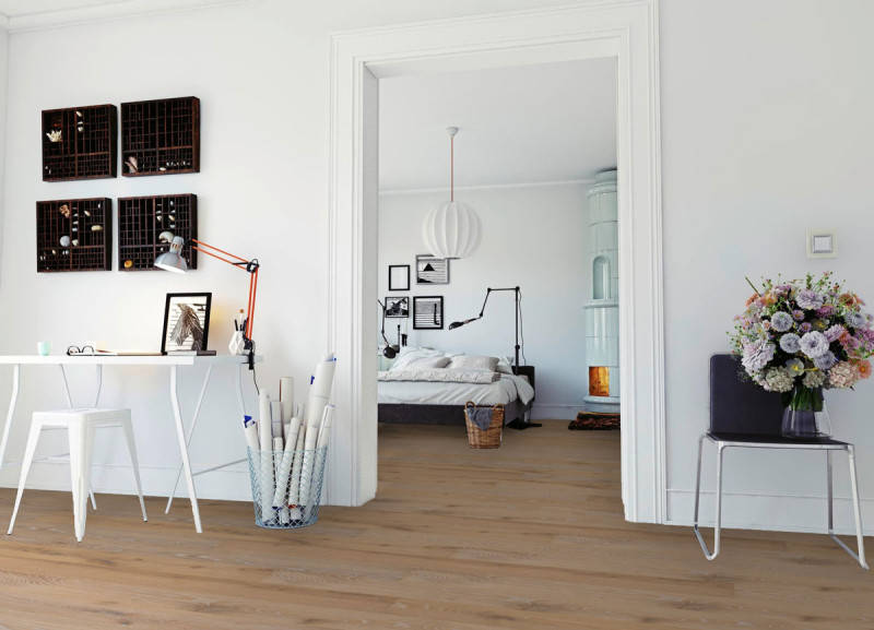 Meister Parkett MeisterParkett. longlife PD 400 Eiche vital white washed 1-Stab Landhausdiele 2V main product photo