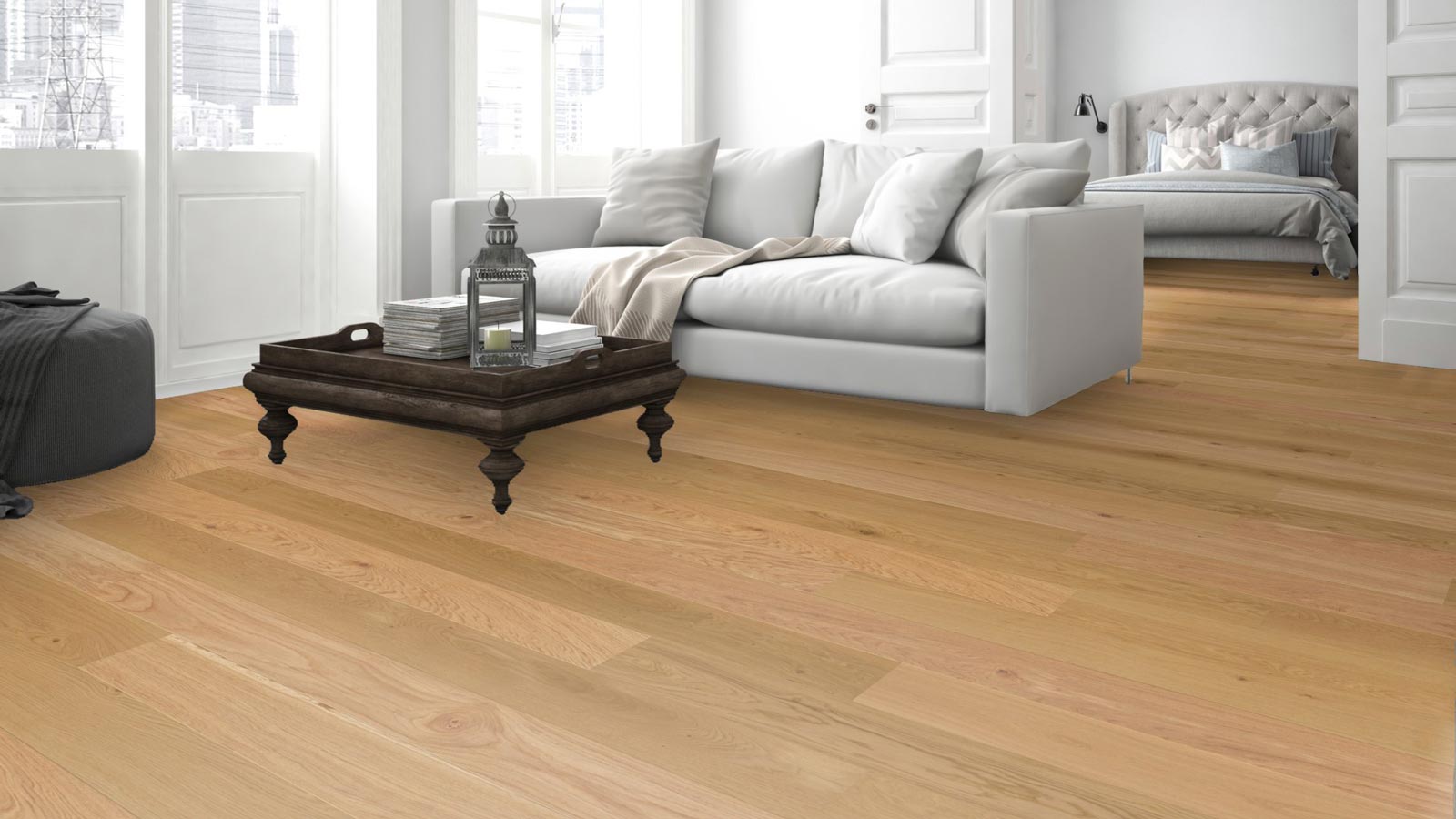 Meister Parkett MeisterParkett. longlife PD 400 Eiche lebhaft 8028 1-Stab Landhausdiele 2V