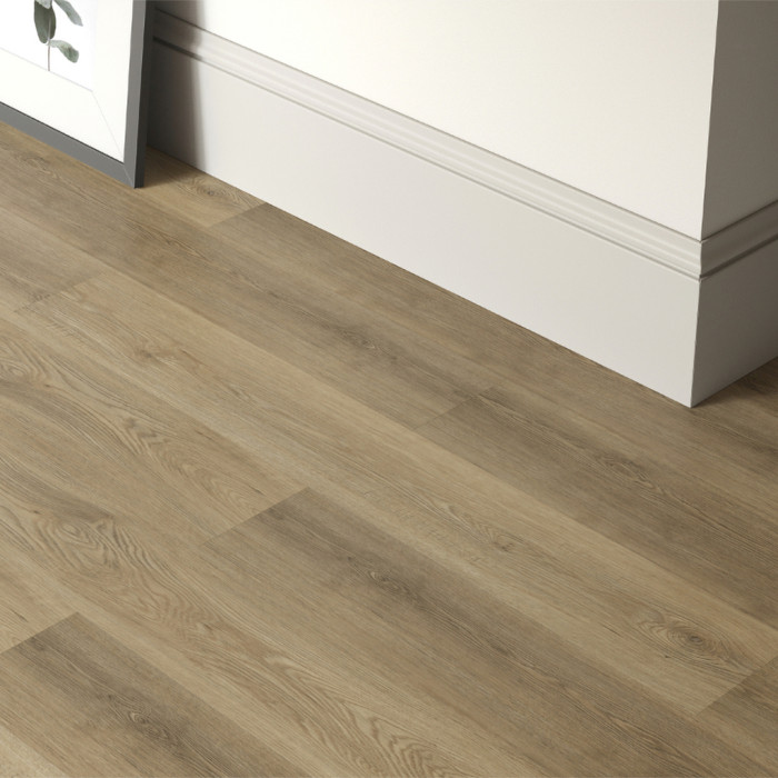 planeo Rigid Klick Vinyl - SMARTline Light Grey Oak | Trittschalldämmung integr. (NF-SL-584) main product photo