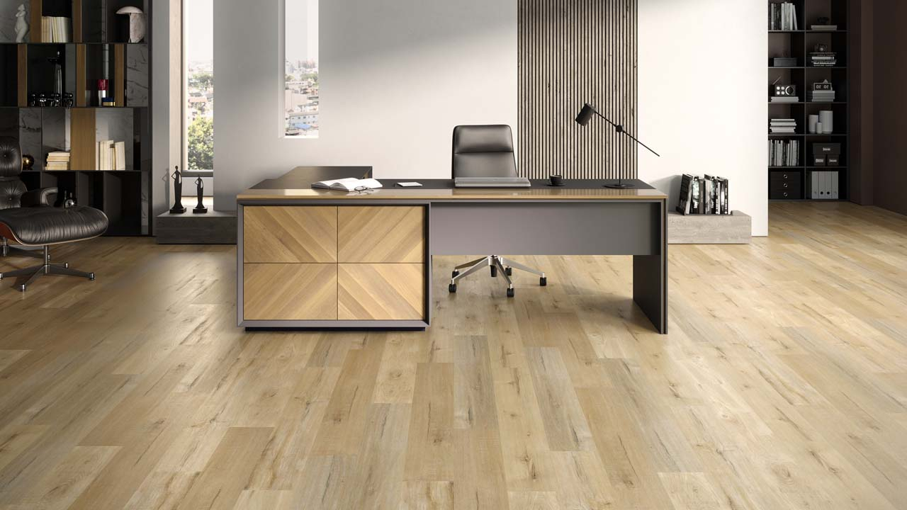 planeo Klick Vinyl - Rigid Aged Glow | Trittschalldämmung integr. (P07206T)