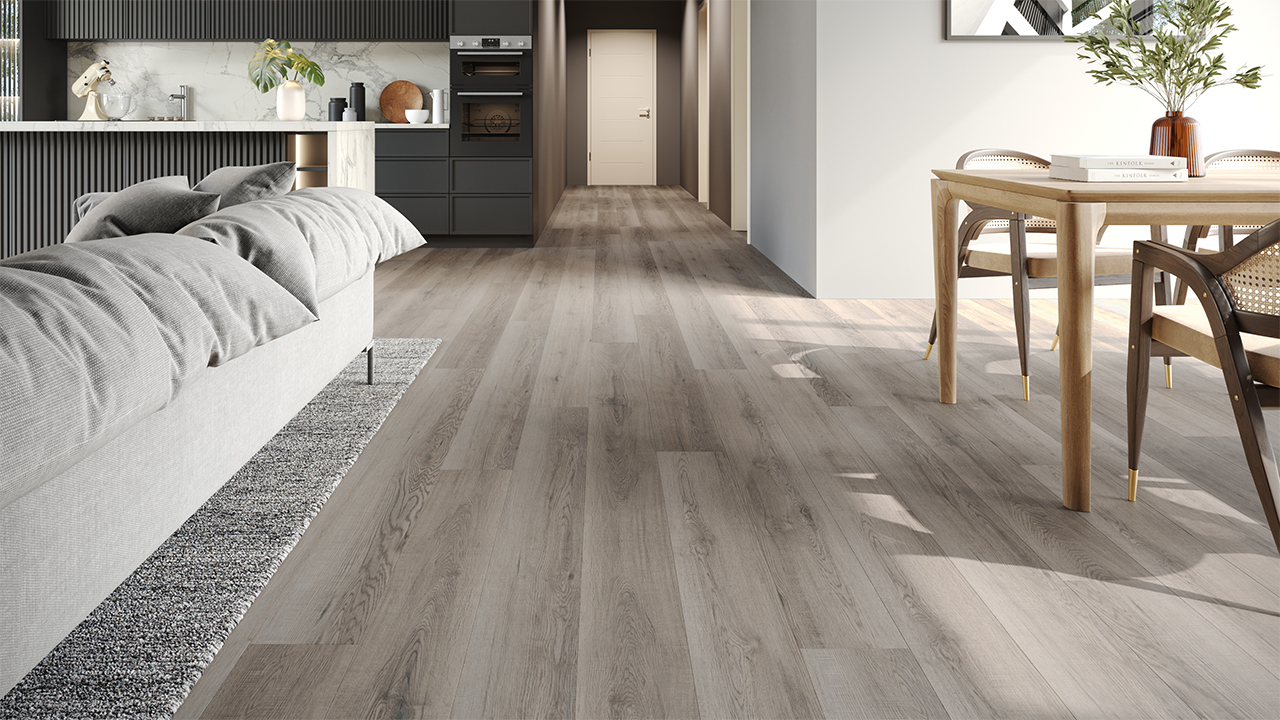 planeo Rigid Klick-Vinyl - Eiche Piräus 1,82m lange XL Diele (P22206U)