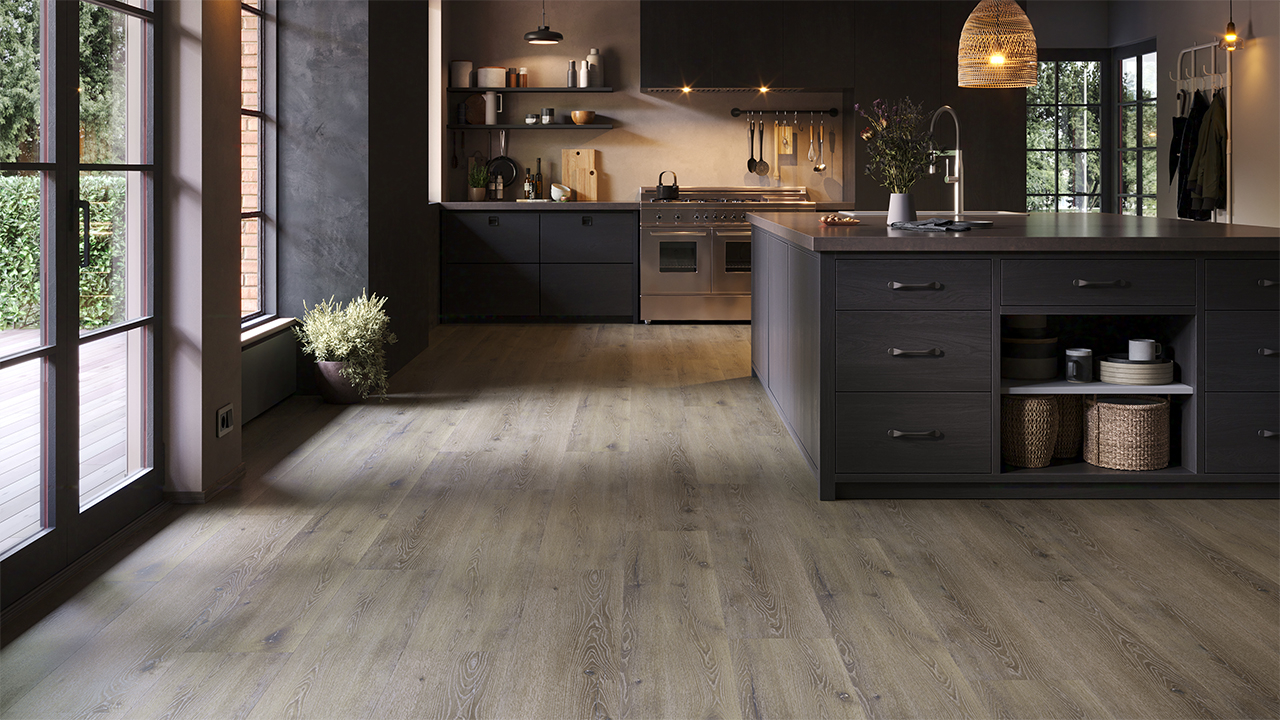 planeo Rigid Klick-Vinyl - Eiche Patras 1,82m lange XL Diele (P82206U)