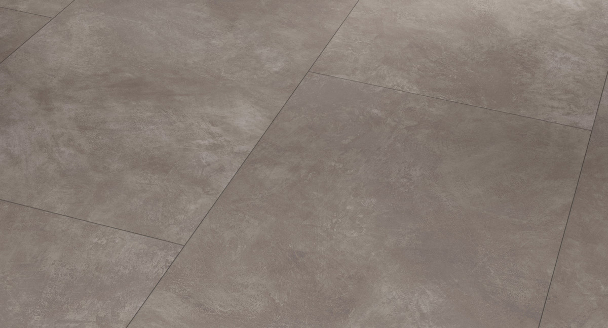 Parador Designboden Modular ONE Beton dunkelgrau Großfliese 4V Raum1