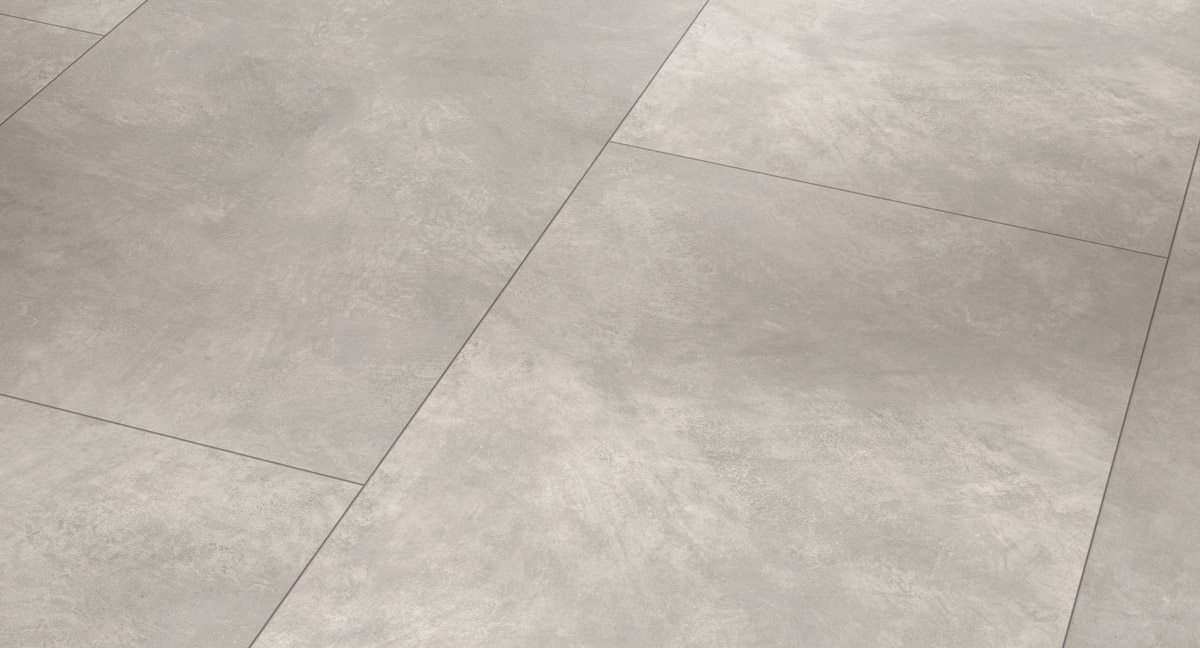 Parador Designboden Modular ONE Beton Hellgrau Großfliese 4V Raum1