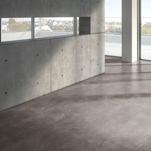Parador design floor Modular ONE concrete ornament dark gray large tile 4V