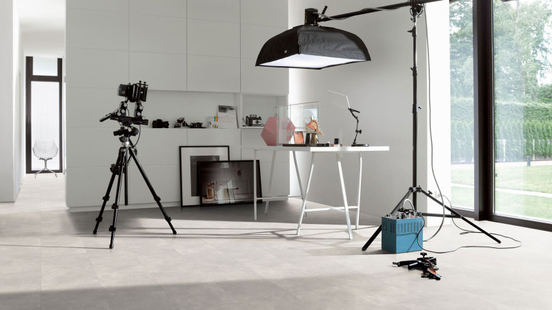 Parador Designboden Modular ONE Beton Weiss Großfliese 4V main product photo