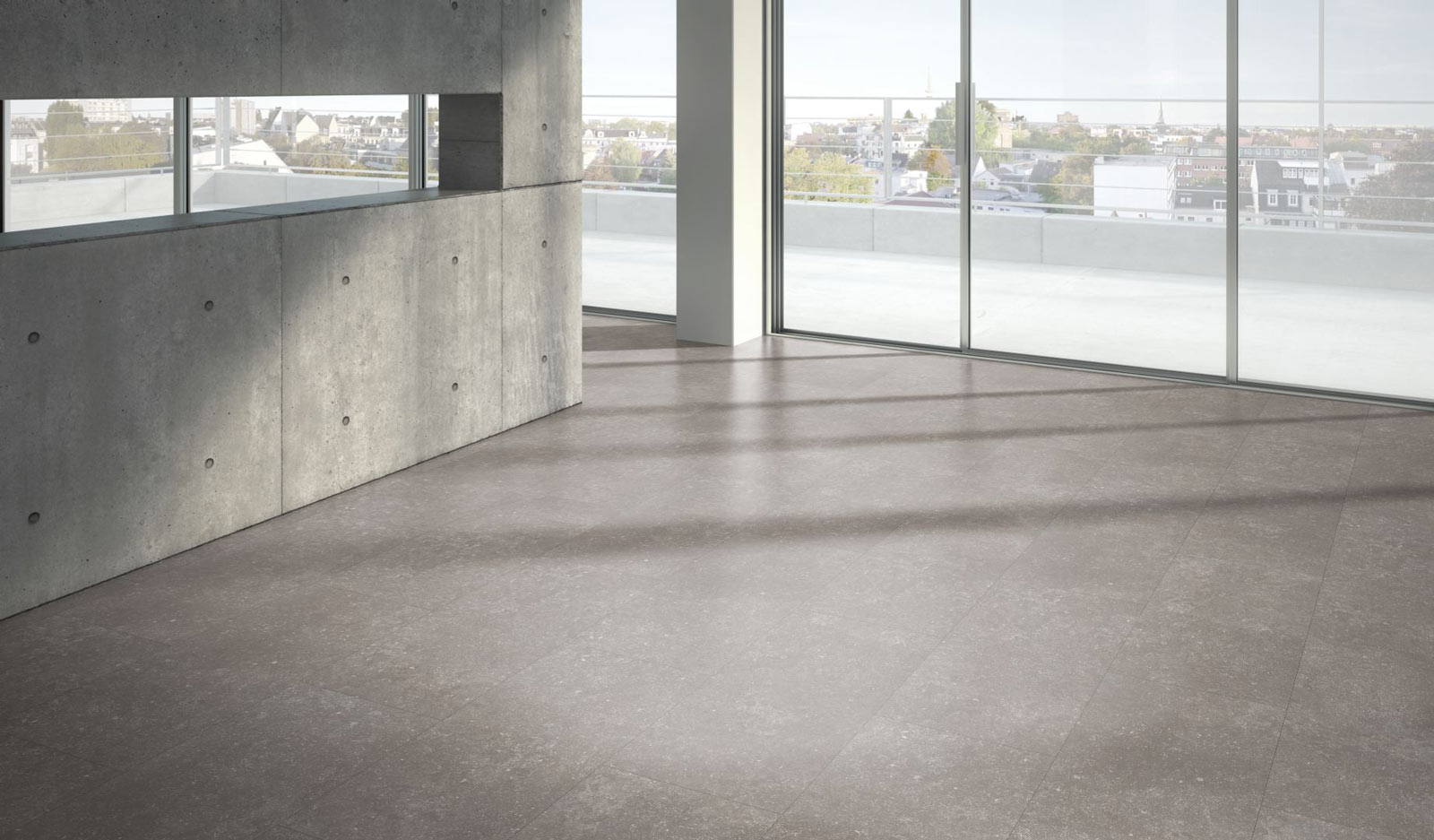 Parador Designboden Modular ONE Granit Grau Großfliese 4V Raum3