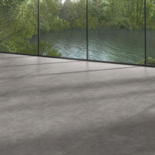 Parador laminate flooring Trendtime 5 concrete dark gray large tile 4V