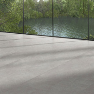 Parador Laminate Flooring Trendtime 5 Concrete Light Grey Large Tile 4V